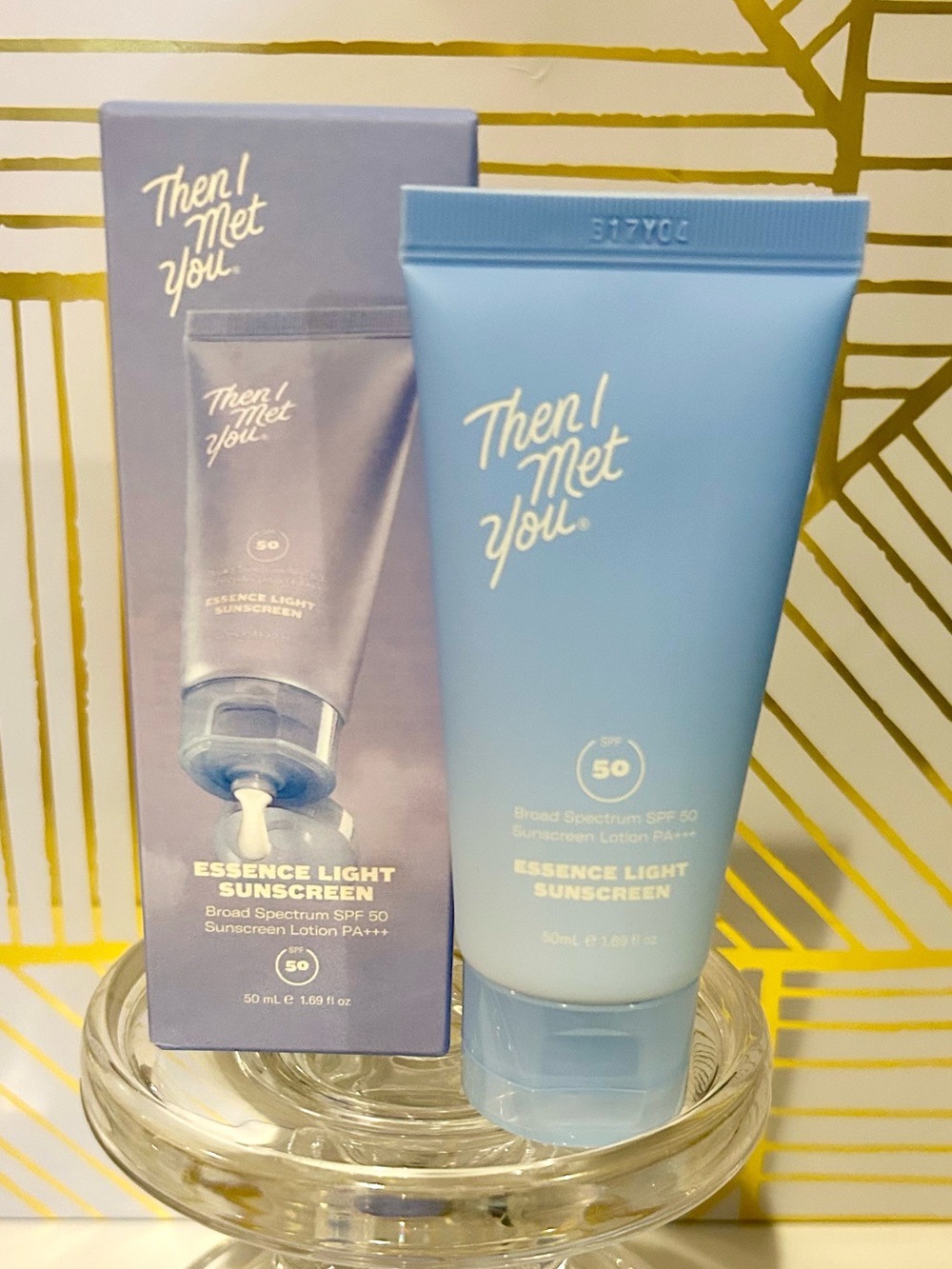 ✨ Then I Met You Essence Light Sunscreen SPF 50 • Factory Sealed • NIB Exp 2027